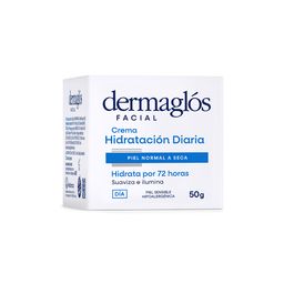 Crema Facial Dermaglós Hidratante de Día Fps 12 x 50 g