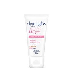 Crema Facial Dermaglós BB Cream Fps 30 Tono Medio x 50 g