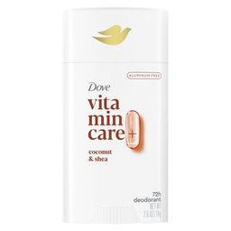 Desodorante en Barra Dove Vitamin Care Coconut & Shea x 74 g
