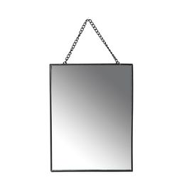 Espejo Rectangular Negro Boho Simplicity