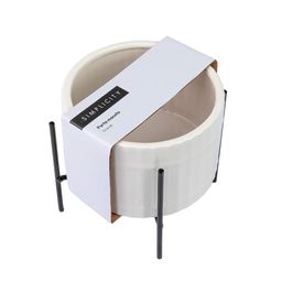 Porta Maceta Blanco Grande Simplicity