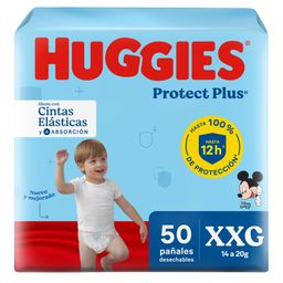 Pañales Huggies Protect Plus Ahorra Pack Disney XXG x 52 un