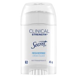 Desodorante Antitranspirante Secret Clinical Fresh Response x 45 g