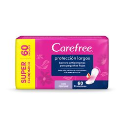 Protectores Diarios Carefree Protección Largos x 60 un