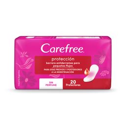 Protectores Diarios Carefree Protección Original x 20 un
