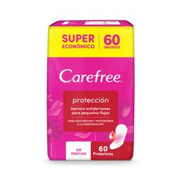 Protectores Diarios Carefree Protección Original x 60 un