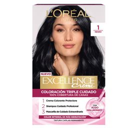 Kit Tintura Excellence Creme Triple Cuidado x 47 g