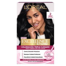 Kit Tintura Excellence Creme Triple Cuidado x 47 g