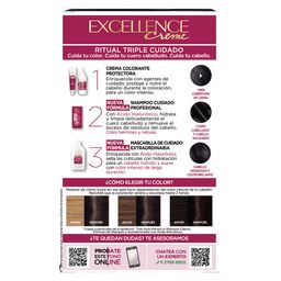 Kit Tintura Excellence Creme Triple Cuidado x 47 g