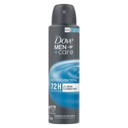Antitranspirante en Aerosol Dove +Care Men Protección Total x 150 ml