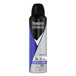Antitranspirante en Aerosol Rexona Clinical Clean x 150 ml