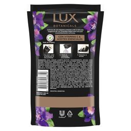 Jabón Liquido para Manos Lux Orquídea Negra Refill X 220 ml