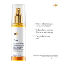 Sérum Corporal Dove Óleo Tono Uniforme x 150 ml