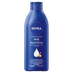 Crema Corporal Hidratante Nivea Milk Nutritiva 5 en 1 para Piel Extra Seca x 400 ml