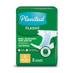 Pañal para Adultos Plenitud Classic Talle G x 8 un
