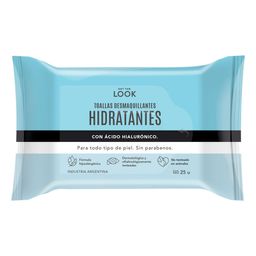 Toallitas Desmaquillantes Get The Look Hidratantes x 25 un