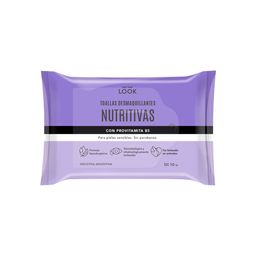 Toallitas Desmaquillantes Get The Look Nutritiva x 10 un