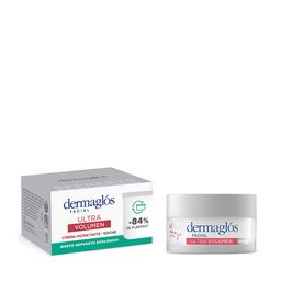 Combo Dermaglós Crema Facial Ultra Volumen Hidratante de Noche x 50 g + Crema Ultra Volumen Repuesto x 50 g