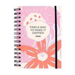 Agenda 2026 Anillada Simplicity Flor A5 Stationery Ola13