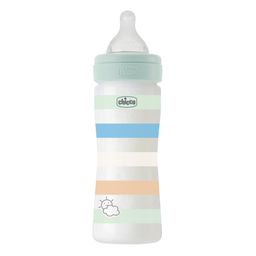 Mamadera Chicco WellBeing Flujo Medio 2M+ x 250 ml