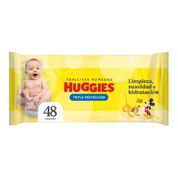 Toallas Húmedas Huggies Triple Protección x 48 un