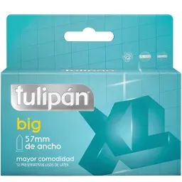 Preservativo Tulipan Big x 12 un