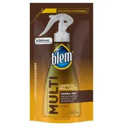 Limpiador Multisuperficies Blem Gatillo Citrus Repuesto x 400 ml