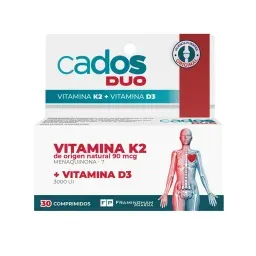 Suplemento Dietario Cados Duo K2-D3 x 30 Comp