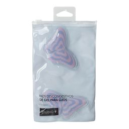 Pads Gel Descongestivo Studio 9 para Ojos Mariposa x 2 un