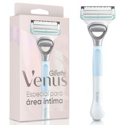 Combo Venus Crema de Afeita + Maquinita de Afeitar para Área Intima
