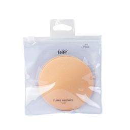 Cubrepezones de Tela Wav con Silicona Interior