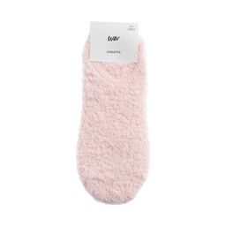 Medias Wav Soquetes Chenille Rosa M24 x 1 un