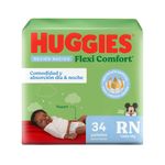panales-huggies-flexi-comfort-disney-talle-rn-x-34-un