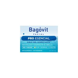 Crema Facial Bagovit Pro Esencial Aqua Gel Hidra x 50 g