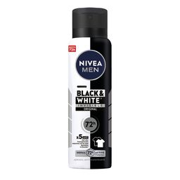 Desodorante Nivea Men Black & White sin Silconas en Aerosol x 150 ml