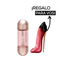 Combo Carolina Herrera EDP 212 Vip Rose Elixir x 30 ml + Regalo por Compra
