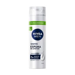 Espuma de Afeitar Nivea Men Sensitive x 200 ml
