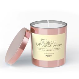 Vela Rose Gold Deseos Organic Spa 170 Gr