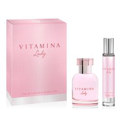 Vitamina Lady Edp 50ml + Edp 19ml En Estuche De Regalo