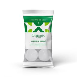 Tealights Organic Spa Jazmin & Bambu