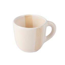 Taza Ceramica Pincelada Beige Simplicity
