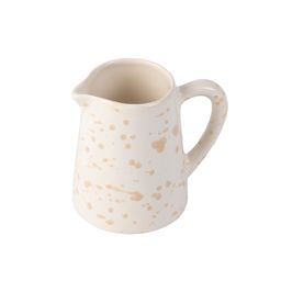 Jarra Chica Ceramica Salpicado Beige