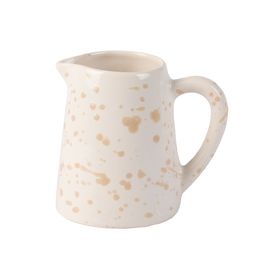 Jarra Chica Ceramica Salpicado Beige