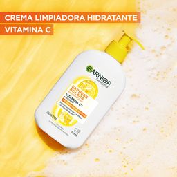 Gel de Limpieza Facial Garnier Hidratante Vitamina C x 250 ml
