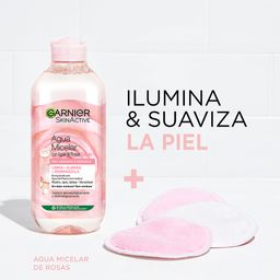 Agua Micelar Garnier Skin Active Rosas x 400 ml