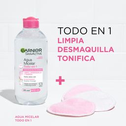 Agua Micelar Garnier Skin Active x 400 ml