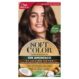 Kit Coloración Wella Koleston Soft Color 51 Marron Claro Tierra