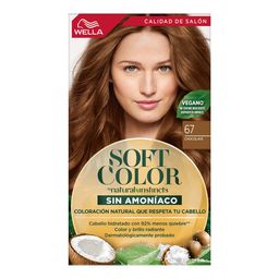 Kit Coloración Soft Color Wella Kit 67 Chocolate