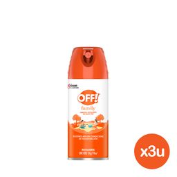 Combo Repelente Off Family Aerosol 170 ml x 2 un