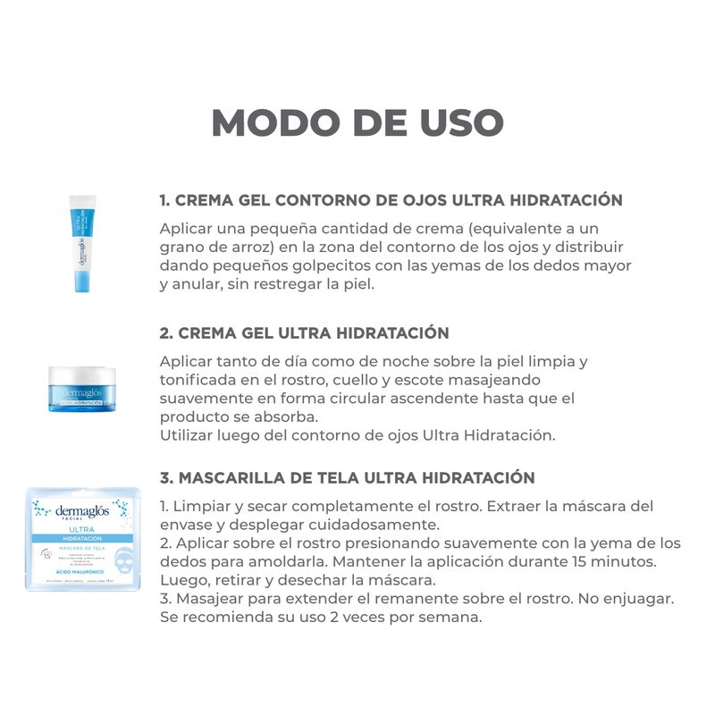 combo-dermaglos-ultra-hidratacion-crema-gel-contorno-de-ojos-x-15-g-crema-facial-diaria-x-50-g-mascara-de-tela-x-15-ml